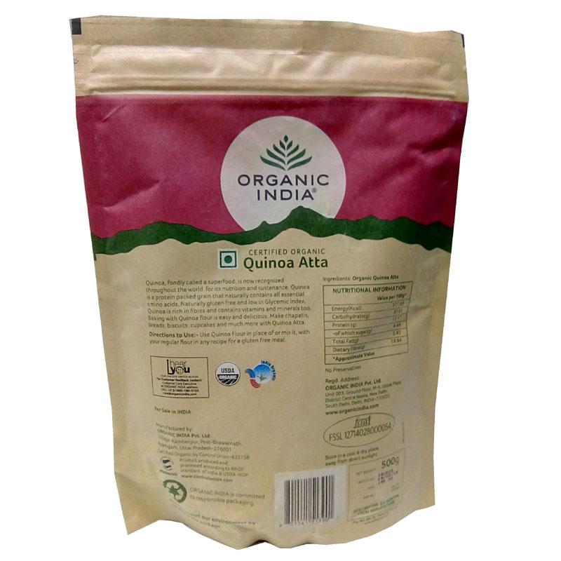 Organic India Quinoa Atta (500g)