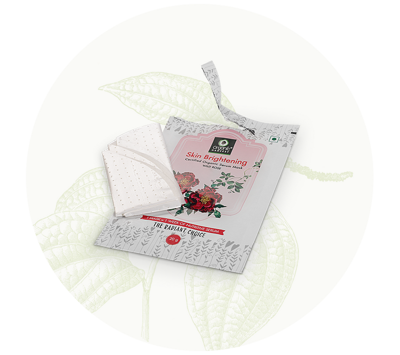 Organic Harvest Skin Brightening Sheet Mask (20gm)