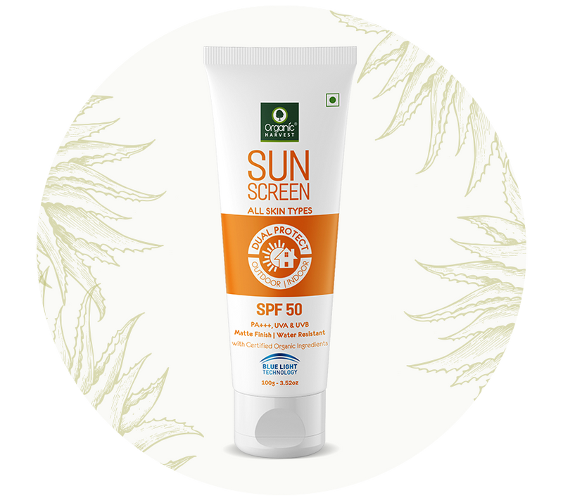 Organic Harvest Sunscreen – SPF 50 (100gm)