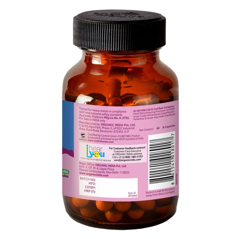 Organic India Trikatu (60 Capsules Bottle)