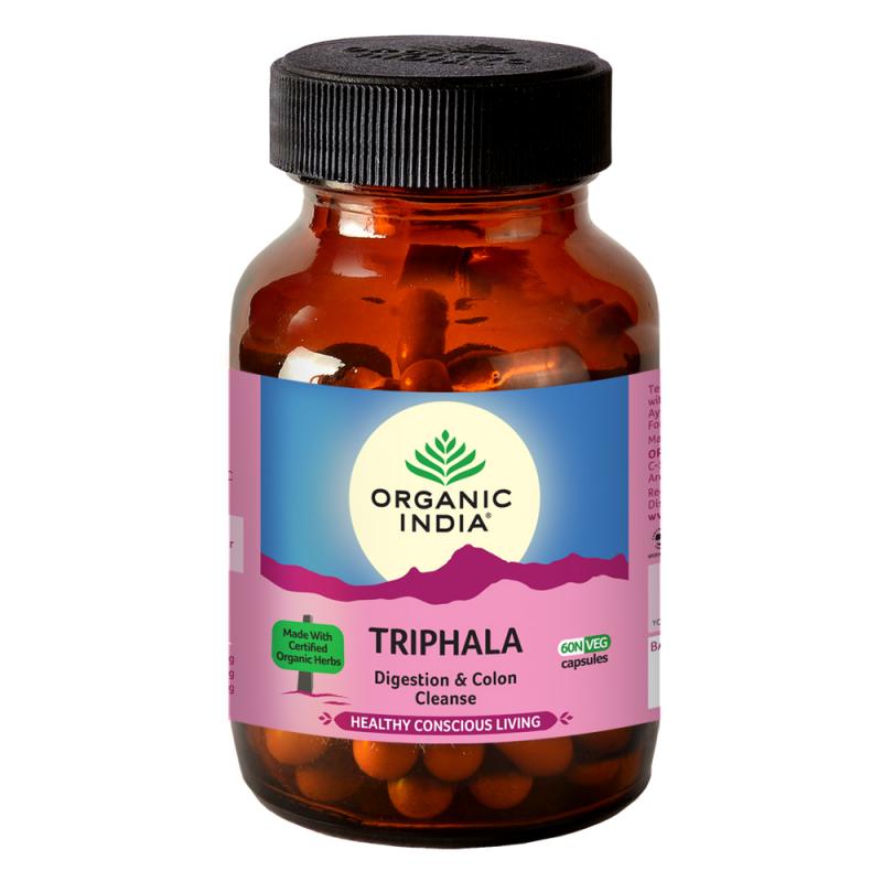 Organic India Triphala (60 Capsules bottle)