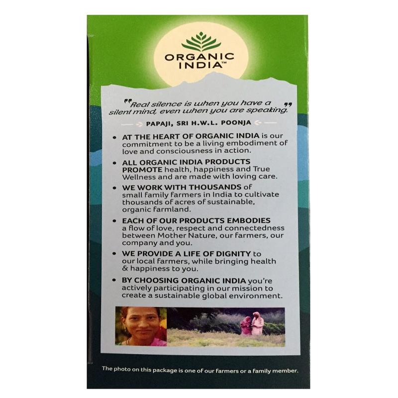 Organic India Tulsi Brahmi Tea (25 Tea Bags)