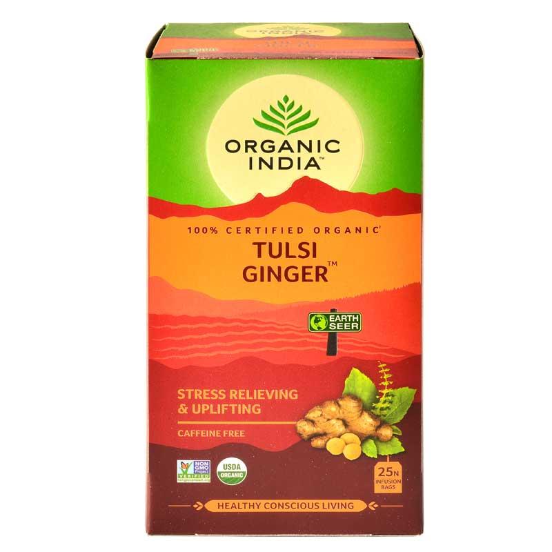 Organic India Tulsi Ginger (25 Tea Bags)