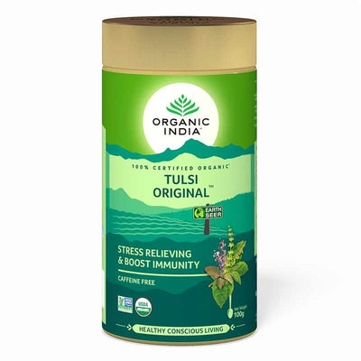 Organic India Tulsi Original (100 Gram Tin)